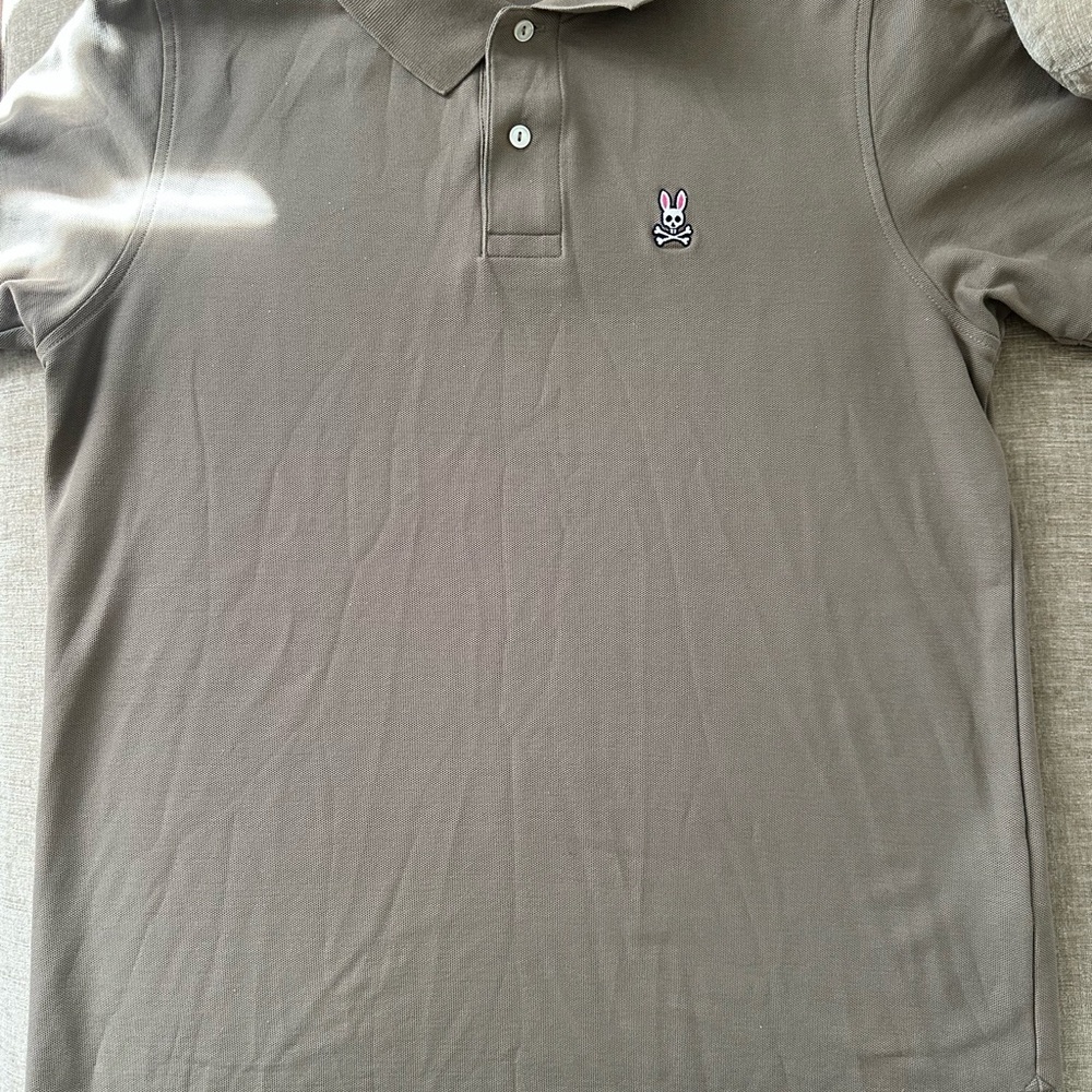 Psycho Bunny Taupe Polo Shirt